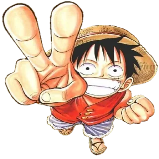 ✌️ emoji One piece stickers @onepieaceanime Telegram sticker 3 of 120