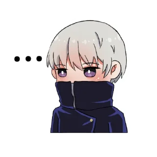 😐 emoji Jujutsu Kaisen Telegram sticker 10 of 13