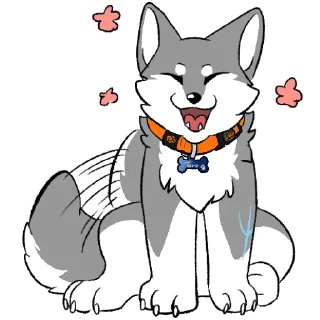 Sticker from 芋頭狗狗包