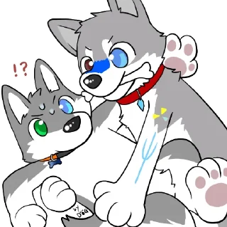 ☺️ emoji 芋頭狗狗包 Telegram sticker 14 of 77