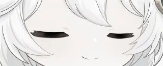 😐 emoji 纳西妲小表情 Telegram sticker 19 of 58