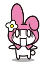 😱 emoji Melody Telegram sticker 9 of 40