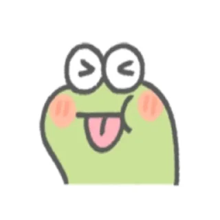 😚 emoji frog Telegram sticker 12 of 16