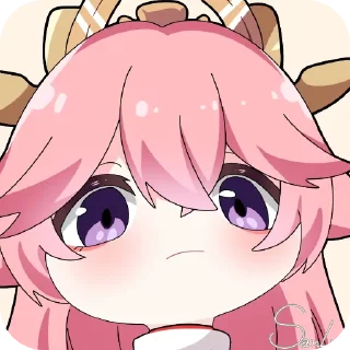 👄 emoji 狐狸专属神子贴纸（Q） Telegram sticker 9 of 18