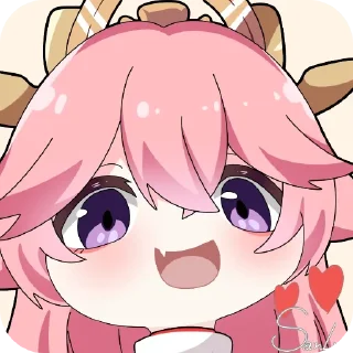 💇 emoji 狐狸专属神子贴纸（Q） Telegram sticker 10 of 18