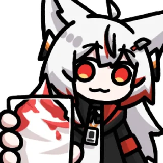 Sticker from 玉狐狸系列二 @zhaxia_cn