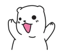 😃 emoji Mu Bear Telegram sticker 23 of 41