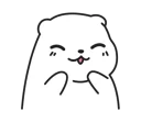 ☺️ emoji Mu Bear Telegram sticker 6 of 41