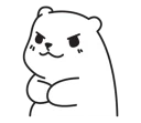 Sticker from Mu Bear
