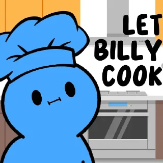 💙 emoji BILLY Telegram sticker 14 of 19