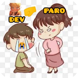 👄 emoji give dev stiker पैक Telegram sticker 14 of 27
