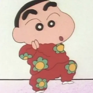 Sticker from shinchan
