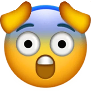 😱 emoji Emoji Telegram sticker 17 of 34
