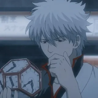 Sticker from Sakata Gintoki - @Animecouplegallery