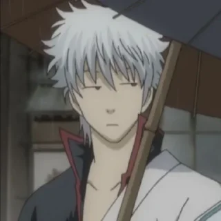 Sticker from Sakata Gintoki - @Animecouplegallery