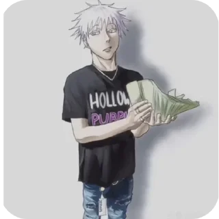 👖 emoji Gintoki sakata Telegram sticker 19 of 99