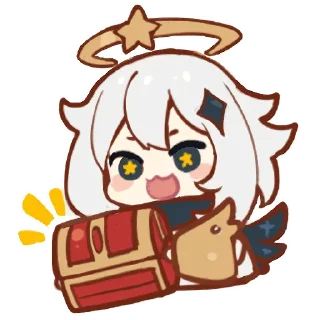 🎁 emoji 派蒙的画作 Telegram sticker 12 of 48