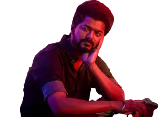 😔 emoji Thalapathy ⚡ Telegram sticker 20 of 27