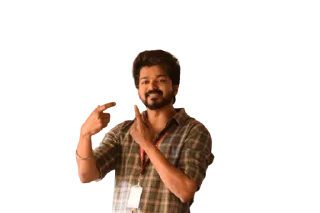 😝 emoji Thalapathy ⚡ Telegram sticker 12 of 27
