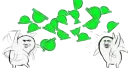 💚 emoji 你才是心心你全家都是心心 @cheshirespack Telegram sticker 19 of 110