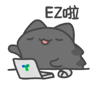 💪 emoji 咖波 靜態 - 黑貓蟲 @Capoo_Stickers Telegram sticker 14 of 17