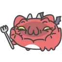 😈 emoji 咖波 動態② @Capoo_Stickers Telegram sticker 6 of 36