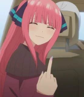 🖕 emoji Tikel anime random Telegram sticker 12 of 75