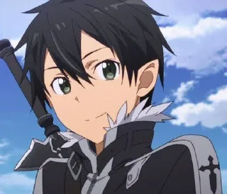 😊 emoji Kirito Telegram sticker 19 of 70
