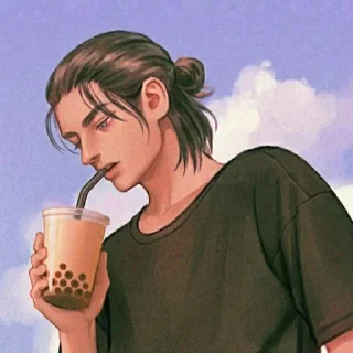 🤔 emoji ᴇʀᴇɴ ʏᴇᴀɢᴇʀ🥀ᯤ's kang pack Telegram sticker 7 of 8