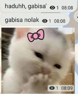 Sticker from random aja sie, punya @veraa_cui