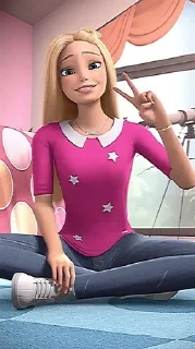 ✌️ emoji BARBIE CR : PIN @naaxyzzz Telegram sticker 22 of 30