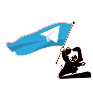 🚩 emoji @airdropboomjp 👈 join Telegram sticker 6 of 46