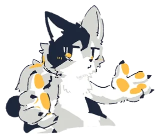 🤷‍♂️ emoji ノトくん Telegram sticker 12 of 40