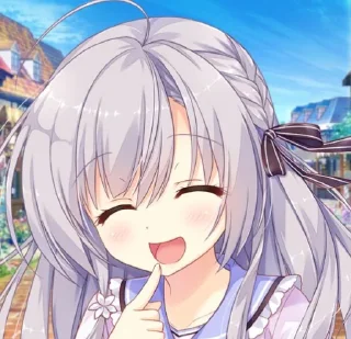 😀 emoji 鲲galgame表情包[1]@kungalgame Telegram sticker 12 of 80