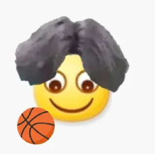 😃 emoji 菜鸡鲲表情包 Telegram sticker 9 of 120