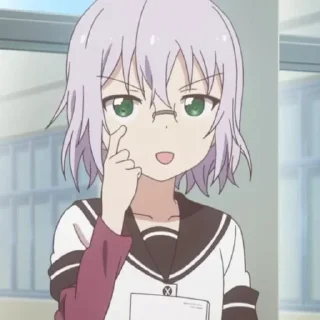 🤪 emoji Yuru Yuri Scene [@Otakuzdream] Telegram sticker 19 of 50