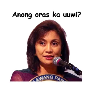 🙃 emoji Mama Mo Leni Telegram sticker 12 of 26