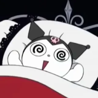 Sticker from Kuromi