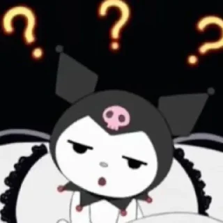 Sticker from Kuromi