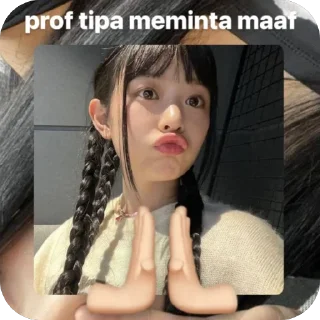 Sticker from prof tipa @pHanniTidur