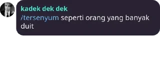 Sticker from dek