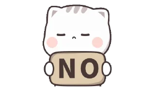 Sticker from cutie cat-chan 2