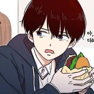🖕 emoji Jinyoung Choi Telegram sticker 6 of 20