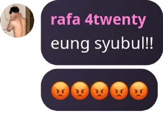 😡 emoji pede & narsis😜😜 pack by @QuotLyBot Telegram sticker 10 of 26