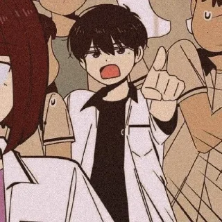 🖕 emoji Jinyoung Choi Telegram sticker 12 of 20