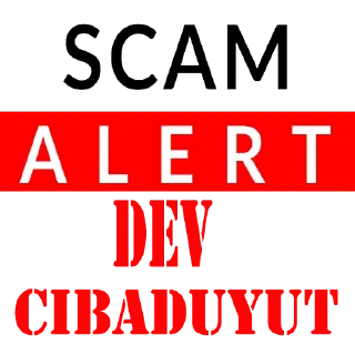 🔨 emoji SCAM ALERT Telegram sticker 6 of 11