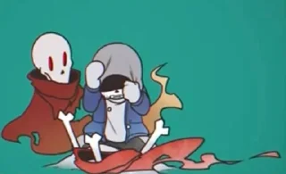 💀 emoji \~HORROR!SANS~/ Telegram sticker 4 of 120