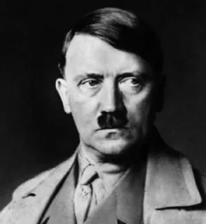 Sticker from Hitler Adolf