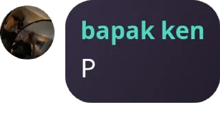 Sticker from bapak ken