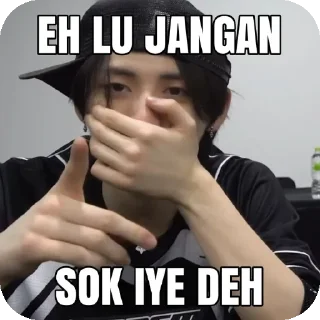 ✋ emoji gini nih Telegram sticker 8 of 36